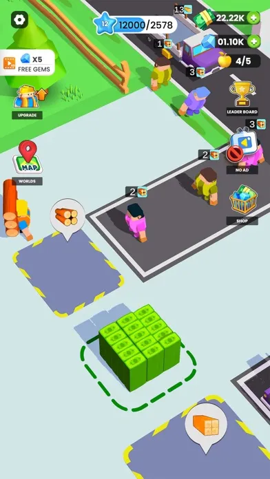 Tangkapan skrin Wood Factory – Lumber Tycoon