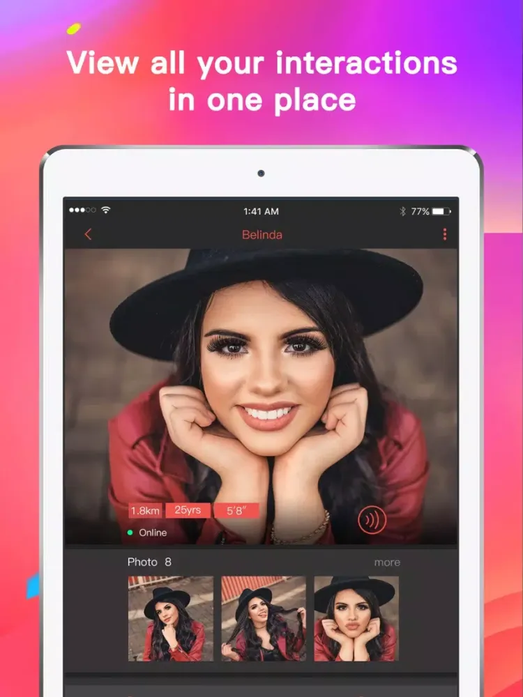 Ảnh chụp màn hình của Seeking Secret Arrangement App iPad 