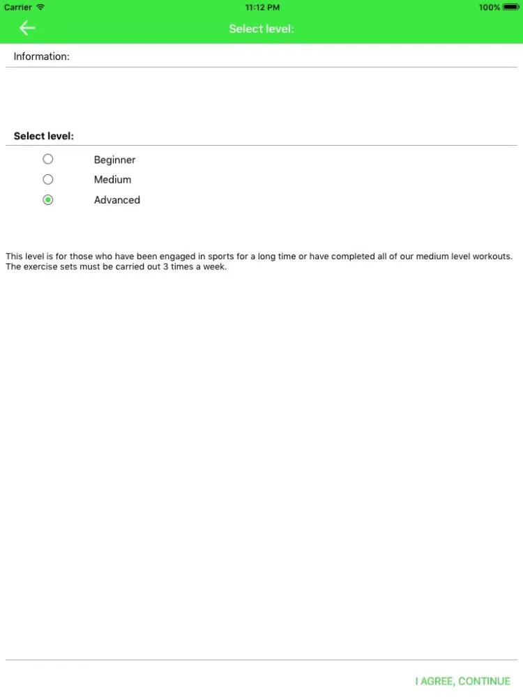 Capturas de tela do Ab Workout Exercises iPad 