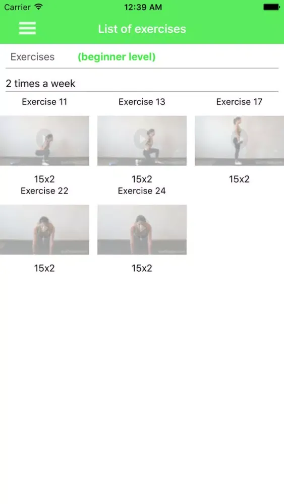 Ảnh chụp màn hình của Leg, Butt and Thigh Workout Exercises