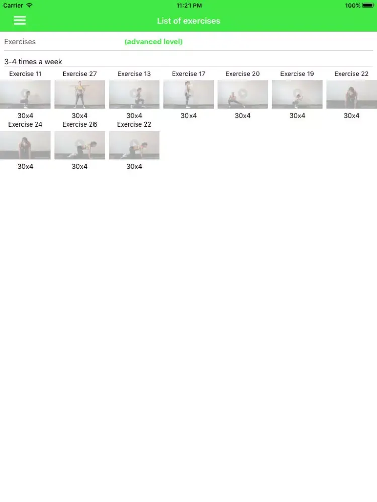 Скриншоты Free Leg, Butt and Thigh Workout Exercises iPad 