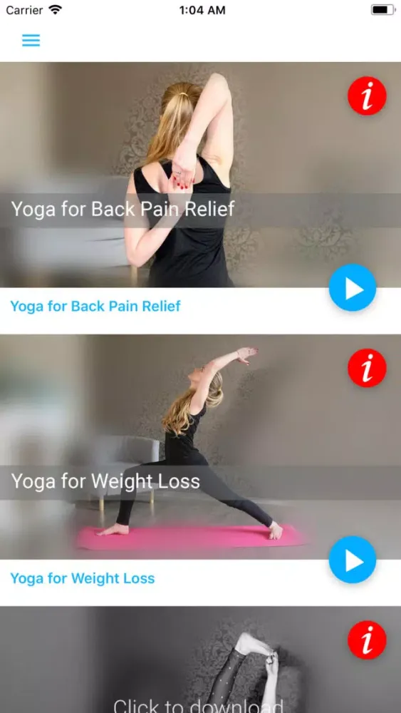 Captures d'écran de Special Yoga SSA