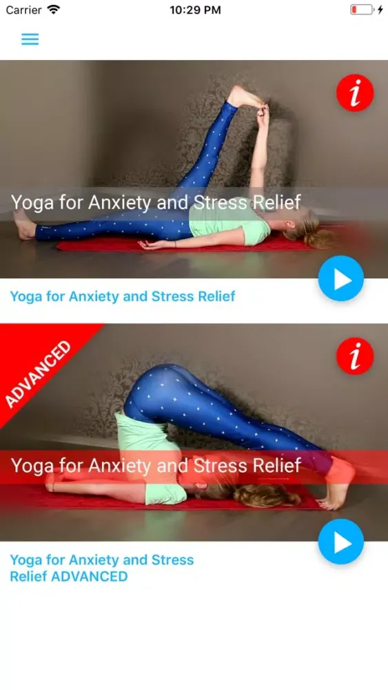 Tangkapan layar Antistress Yoga SSA