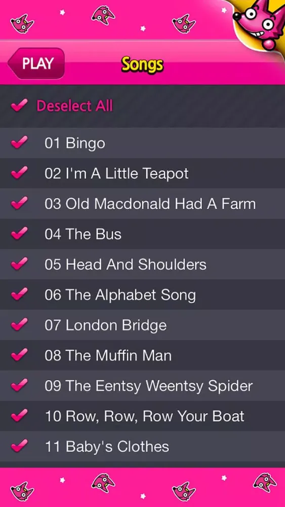 Скриншоты 35 Playtime Songs