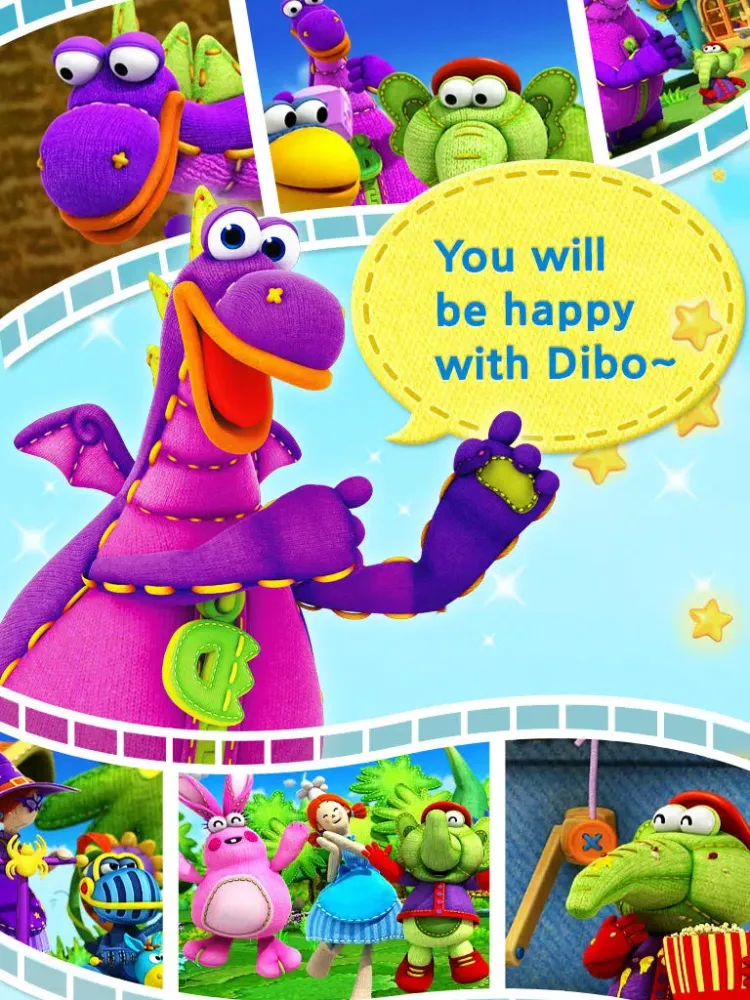 Dibo the Gift Dragon 2 - Watch Videos and play Games for Kids iPad  سکرین شاٹس