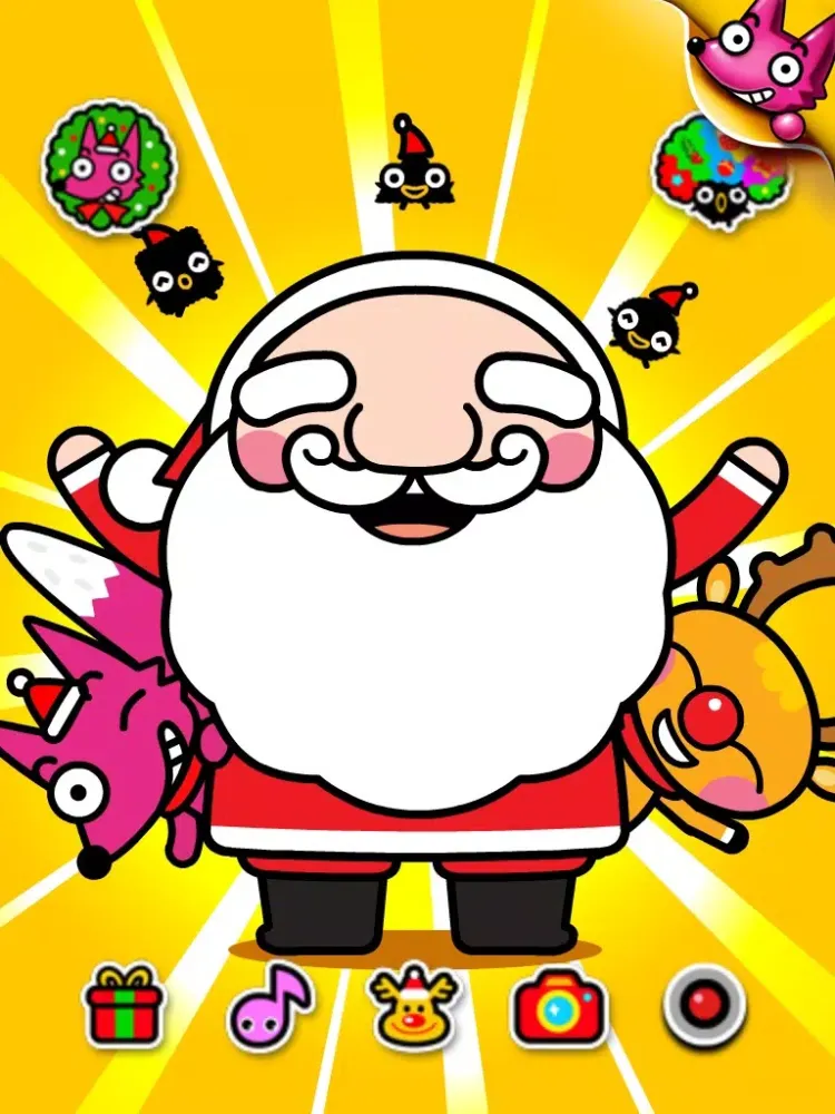 Tangkapan skrin Christmas Talking Fong iPad 