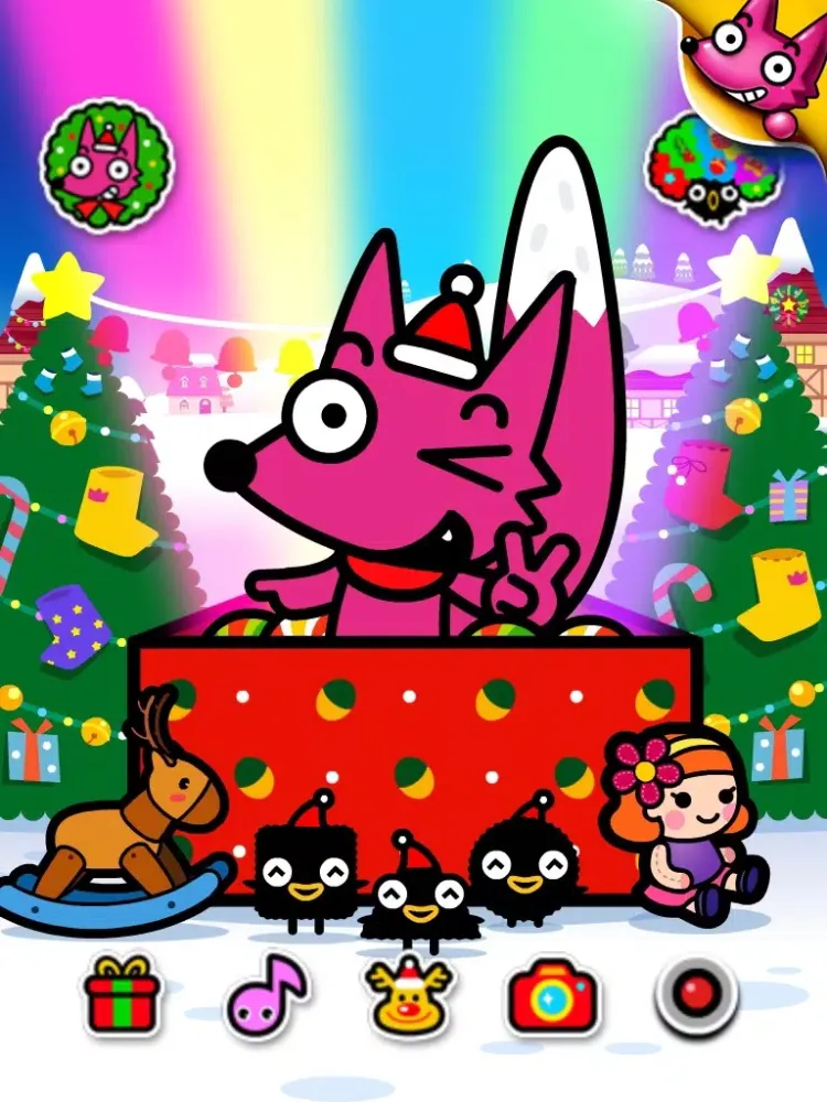 Tangkapan skrin Christmas Talking Fong iPad 