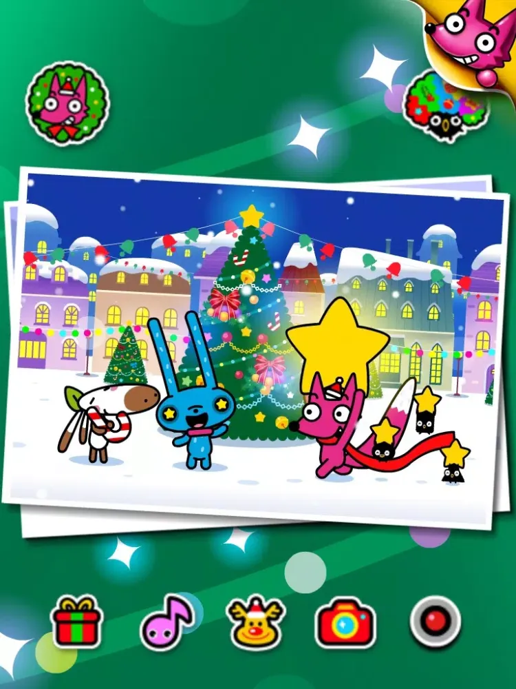 Tangkapan skrin Christmas Talking Fong iPad 