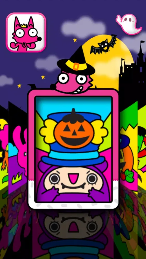 Captures d'écran de Boo! Monster Coloring Book