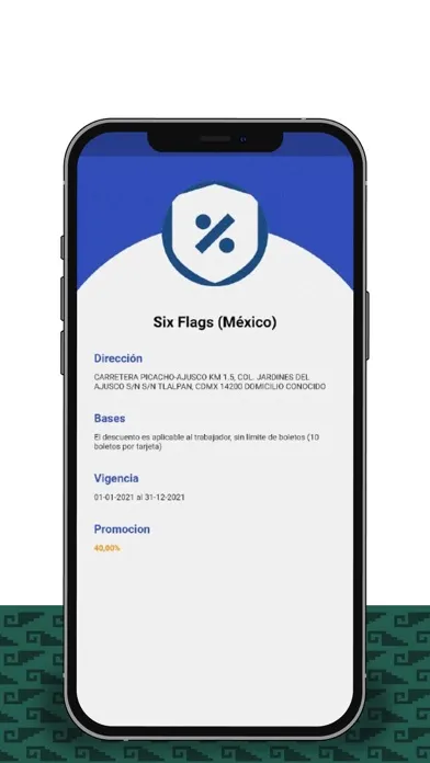 Tangkapan skrin Beneficios al Personal