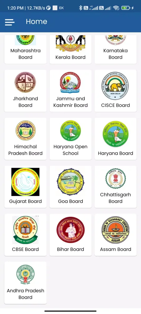 Ảnh chụp màn hình của 10th 12th Board Results 2023