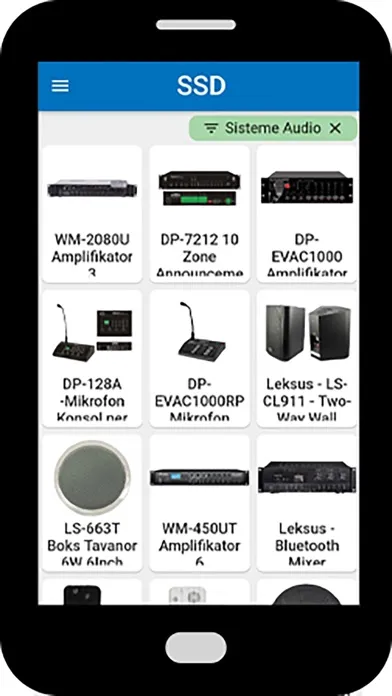 Captures d'écran de SSD Albania (SSD)