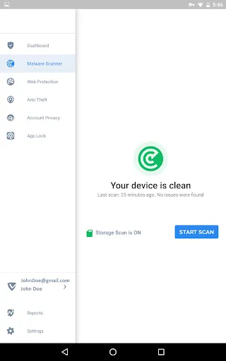 VIPRE Android Security スクリーンショット