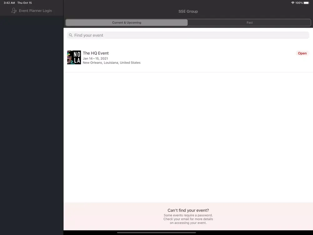 SSE Group iPad  Screenshots