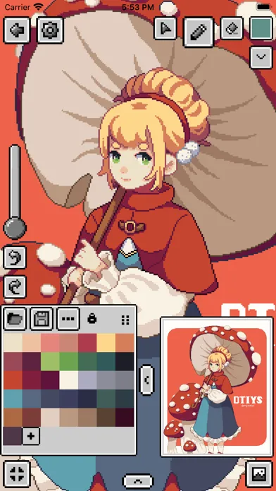 Pixquare - Pixel Art Studio スクリーンショット