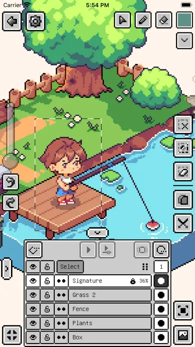 Pixquare - Pixel Art Studio スクリーンショット