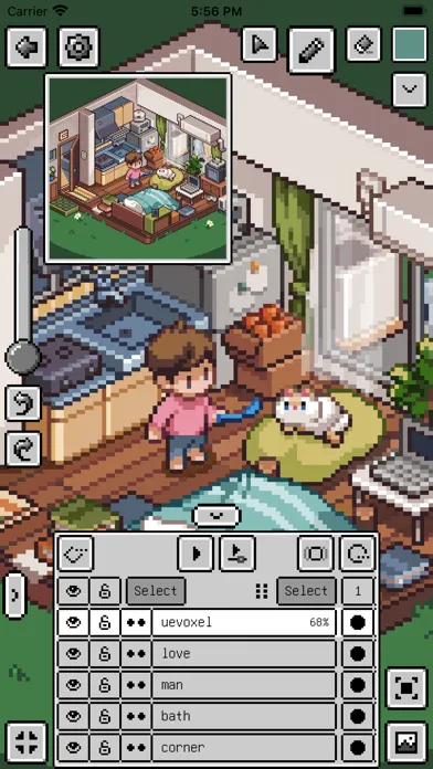 Pixquare - Pixel Art Studio スクリーンショット