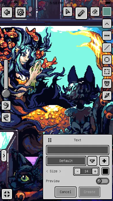 Pixquare - Pixel Art Studio スクリーンショット