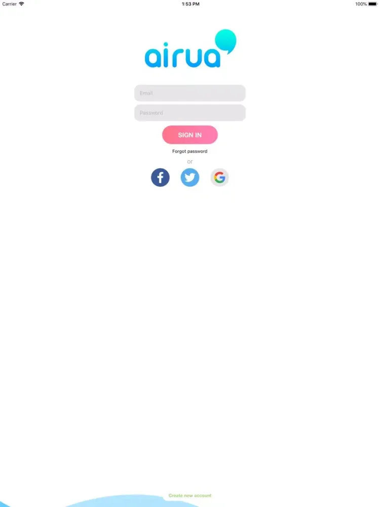 Airua iPad 应用截图
