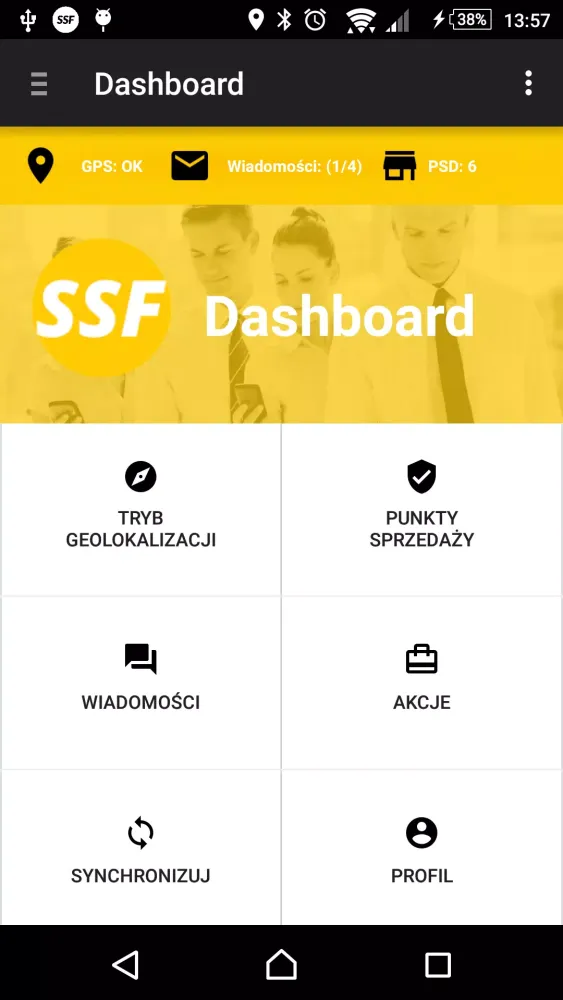 Tangkapan layar SSF - Secondary Sales Force