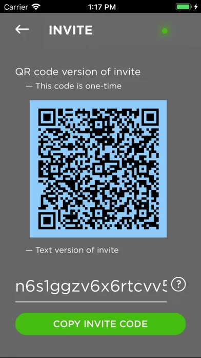 Tangkapan skrin Kryptos Private Messenger