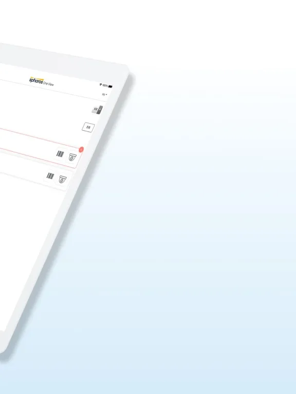 Скриншоты Spharos OneView iPad 