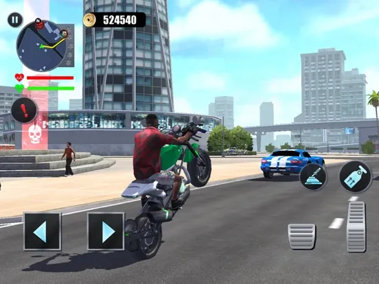 Скриншоты Hero Gangster City Gang Battle iPad 