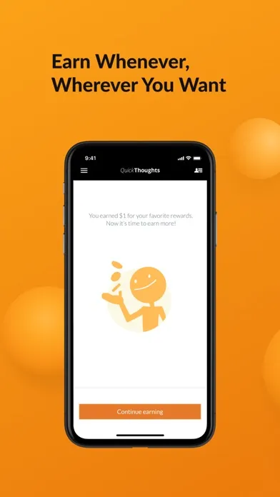 Capturas de pantalla de QuickThoughts - Earn Rewards