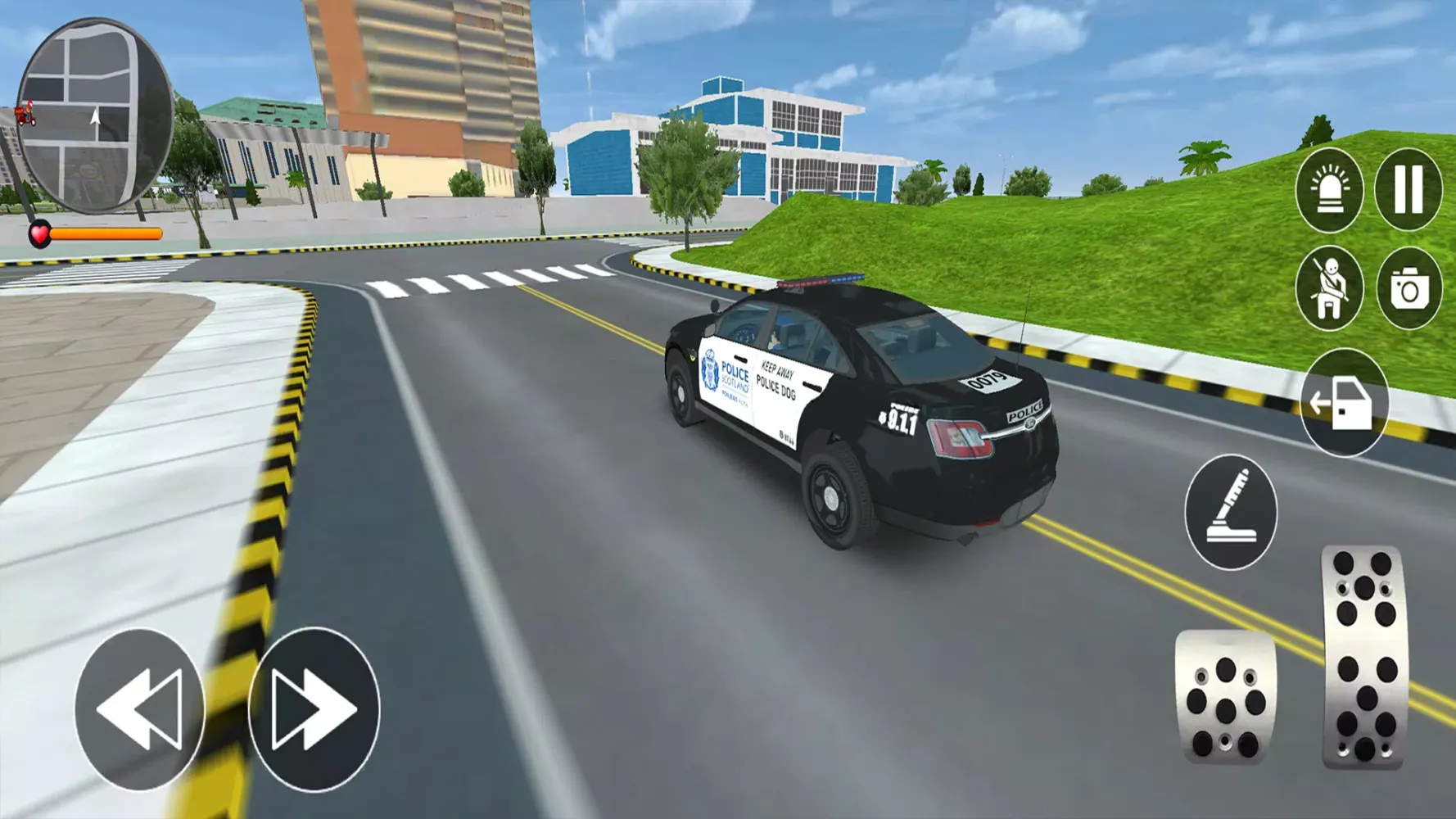 Скриншоты Police Games: Cop Car Chase 3D