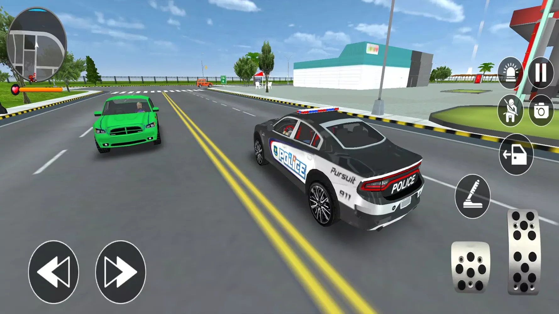 Скриншоты Police Games: Cop Car Chase 3D