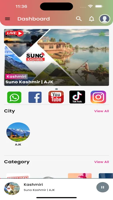 Tangkapan layar Suno Kashmir