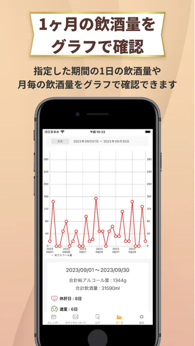 飲酒カレンダー！ Screenshots