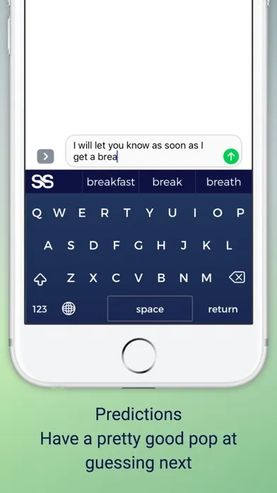 Ảnh chụp màn hình của SS Keyboard