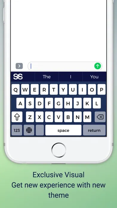 Ảnh chụp màn hình của SS Keyboard