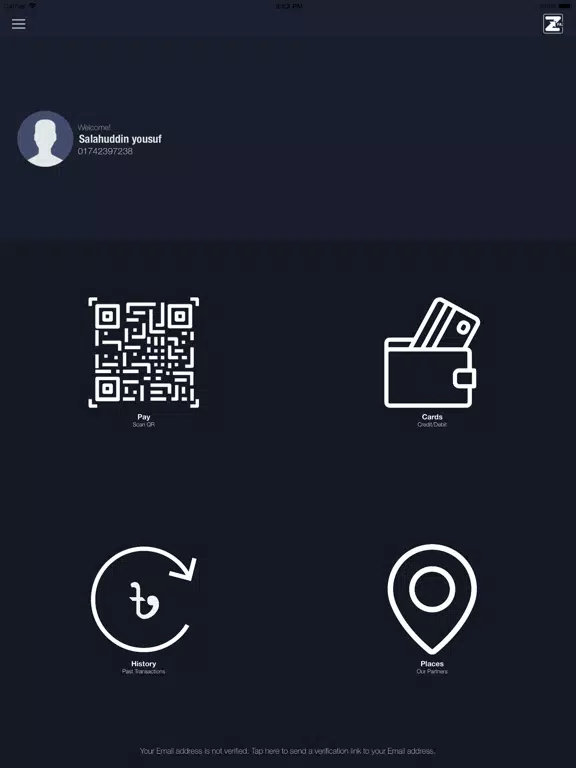 Z-Pay iPad  Screenshots