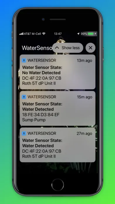 MCerberus® Water Detection Ekran Görüntüleri