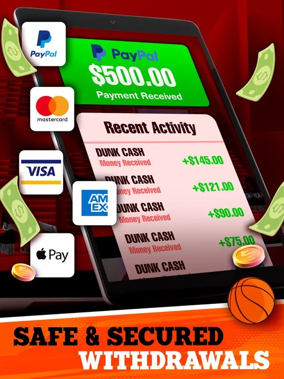 صور Dunk Shot - Win Real Money iPad 