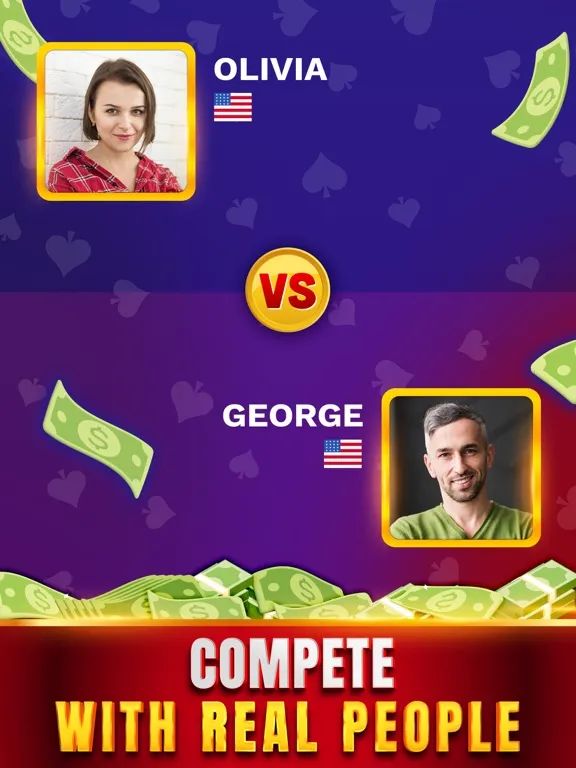 Tangkapan layar Poker For Real Money: Win Cash iPad 
