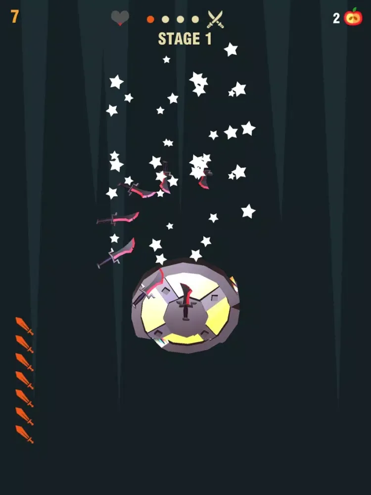 Captures d'écran de Knife Games iPad 