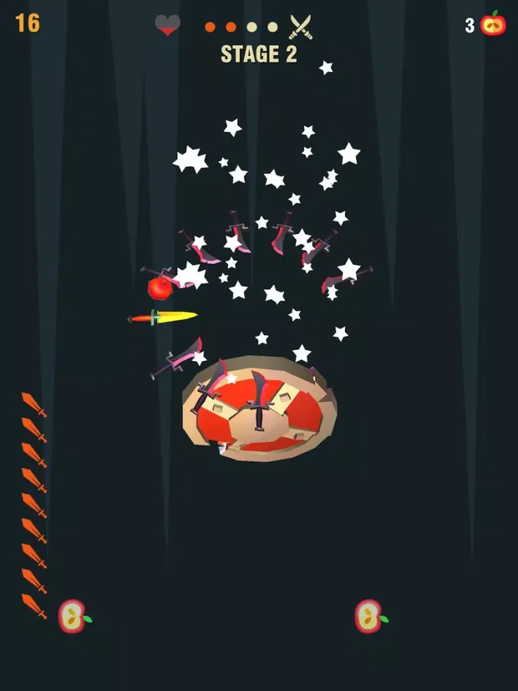 Captures d'écran de Knife Games iPad 