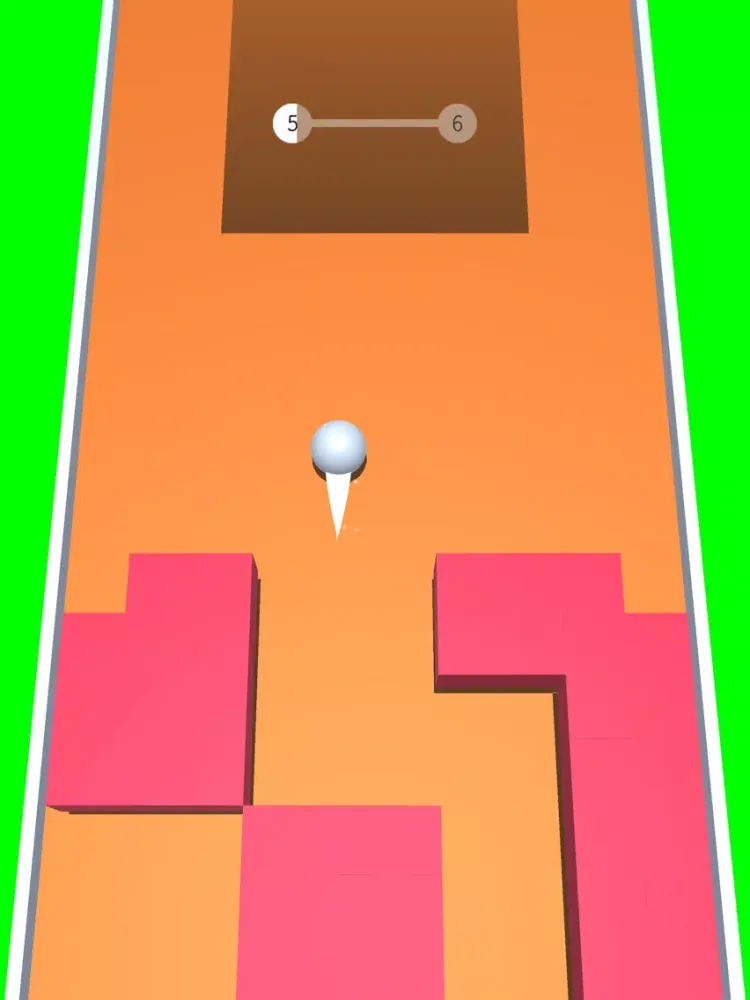 Zrzuty ekranu DodgeBall: Color Block Bump 3D iPad 