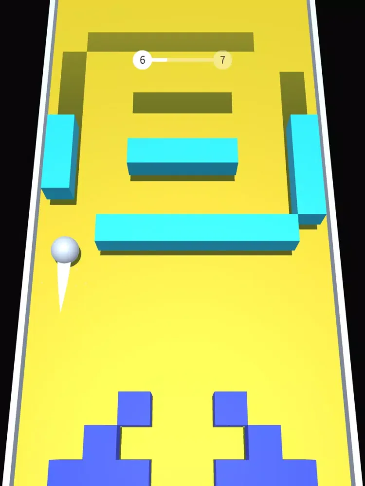 Zrzuty ekranu DodgeBall: Color Block Bump 3D iPad 