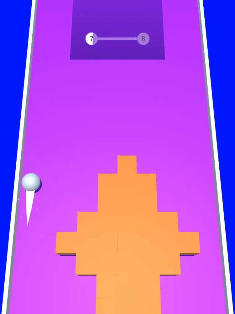 Zrzuty ekranu DodgeBall: Color Block Bump 3D iPad 