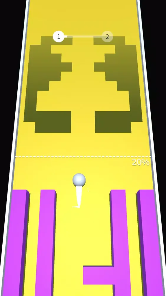 Zrzuty ekranu DodgeBall: Color Block Bump 3D