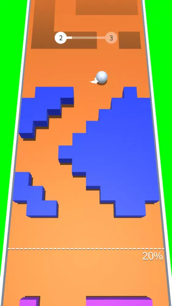 Zrzuty ekranu DodgeBall: Color Block Bump 3D