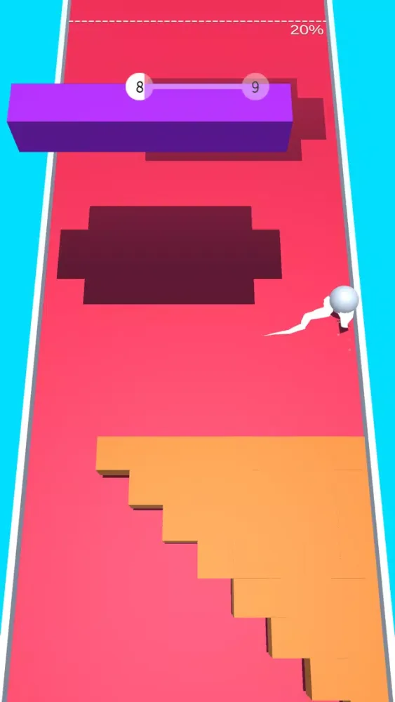 Zrzuty ekranu DodgeBall: Color Block Bump 3D
