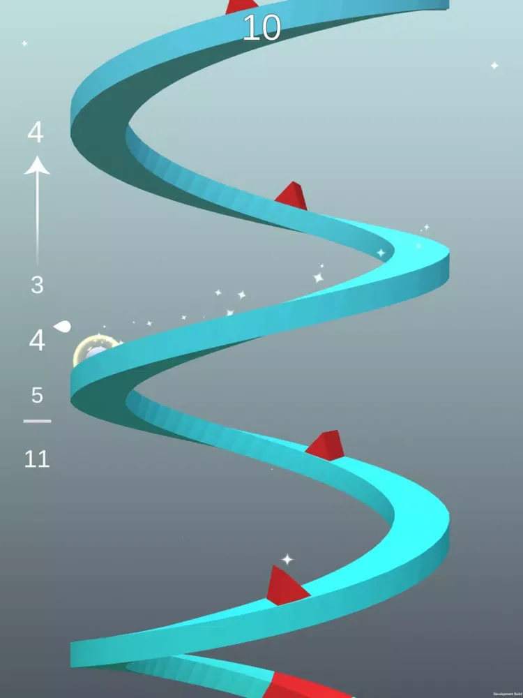 Ảnh chụp màn hình của Helix Ball iPad 