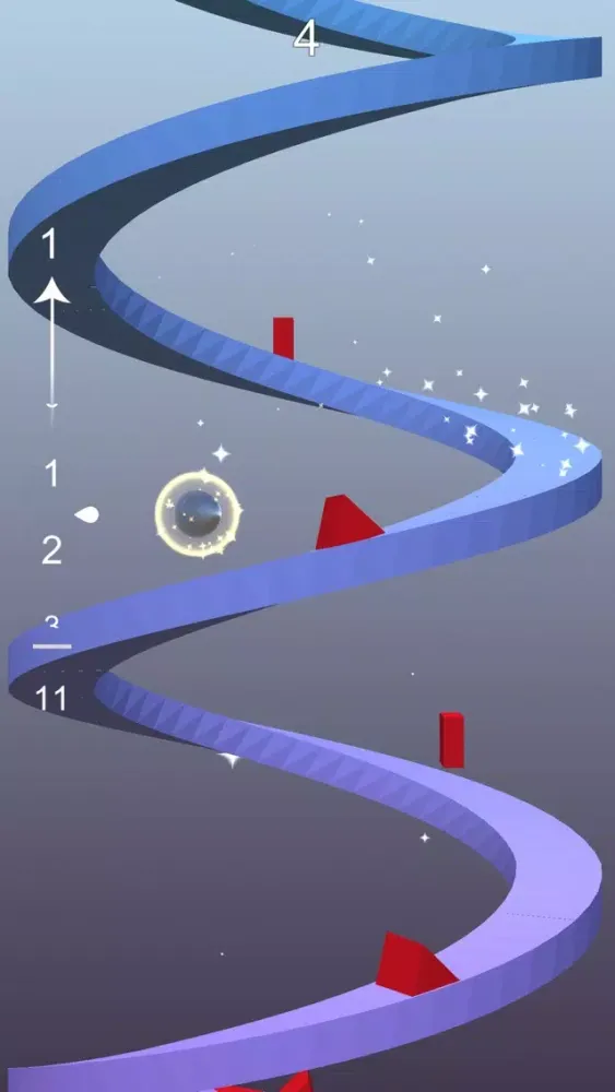 Ảnh chụp màn hình của Helix Ball