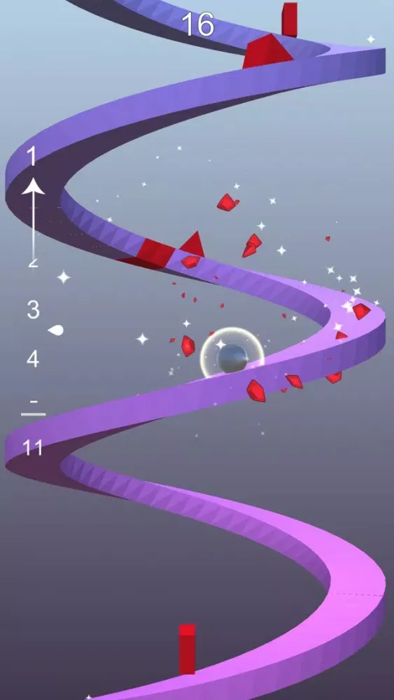 Ảnh chụp màn hình của Helix Ball