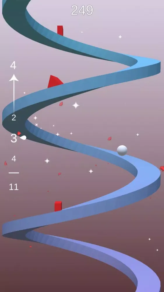 Ảnh chụp màn hình của Helix Ball